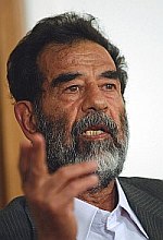 Der irakische Diktator Saddam Hussein 2004