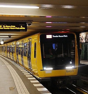 U-Bahn-Zug der BVG