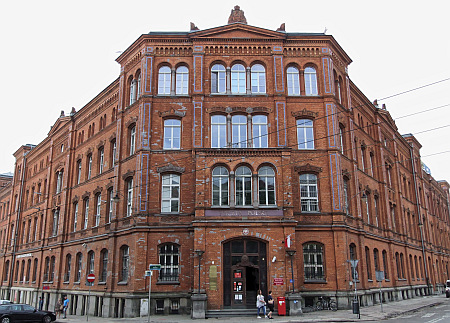 Die ehemalige Kaiserliche Post und heutige Hauptpost in Stettin